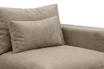 Dubai Armstöd Höger i Tyg - Beige/Grå - Möbler - Soffa - Modulsoffa - Övriga moduler till modulsoffa