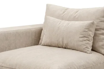 Dubai Armstöd Vänster i Chenille - Beige - Möbler - Soffa - Modulsoffa - Övriga moduler till modulsoffa