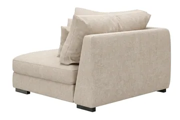 Dubai Hörnmodul i Chenille Extra Djup - Beige - Möbler - Soffa - Modulsoffa - Hörnmodul