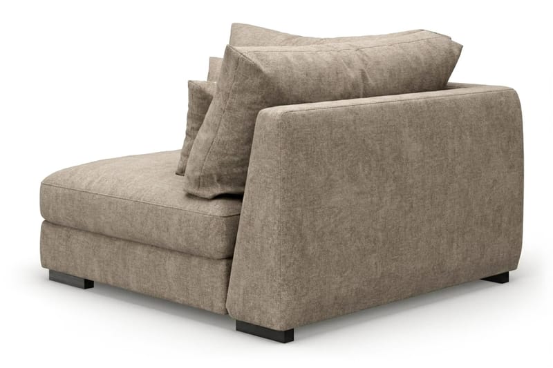 Dubai Hörnmodul i Tyg Extra Djup - Beige/Grå - Möbler - Soffa - Modulsoffa - Hörnmodul
