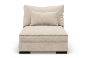 Dubai Mittmodul i Chenille Extra Djup - Beige - Möbler - Soffa - Modulsoffa - Mittmodul