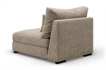 Dubai Mittmodul i Tyg Extra Djup - Beige/Grå - Möbler - Soffa - Modulsoffa - Mittmodul