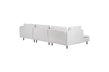 Modulsoffa Egeris Grå/svart, Högervänd - Grå - Möbler - Soffa - Divansoffa & schäslongsoffa - 3 sits soffa med divan