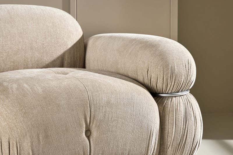 Högermodul Mika 95 cm - Beige - Möbler - Soffa - Modulsoffa - Hörnmodul