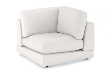 Arken 1-sits Hörnmodul i Bouclé - Vit - Möbler - Soffa - Modulsoffa - Hörnmodul