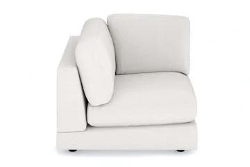 Arken 1-sits Hörnmodul i Bouclé - Vit - Möbler - Soffa - Modulsoffa - Hörnmodul