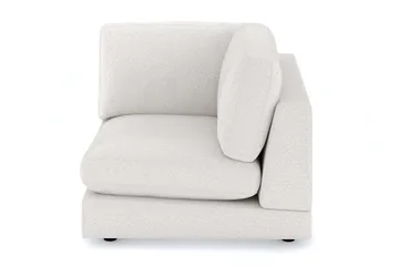 Arken 1-sits Hörnmodul i Bouclé - Vit - Möbler - Soffa - Modulsoffa - Hörnmodul