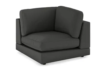 Arken 1-sits Hörnmodul i Manchester - Mörkgrå - Möbler - Soffa - Modulsoffa - Hörnmodul