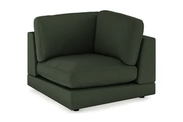 Arken 1-sits Hörnmodul i Manchester - Mörkgrön - Möbler - Soffa - Modulsoffa - Hörnmodul