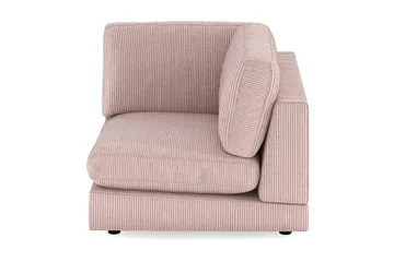 Arken 1-sits Hörnmodul i Manchester - Rosa - Möbler - Soffa - Modulsoffa - Hörnmodul