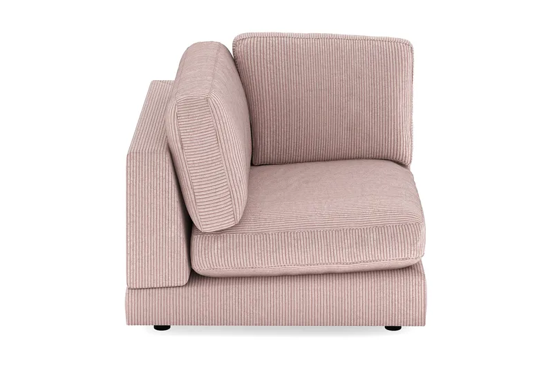 Arken 1-sits Hörnmodul i Manchester - Rosa - Möbler - Soffa - Modulsoffa - Hörnmodul
