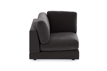 Arken 1-sits Hörnmodul i Sammet - Mörkgrå - Möbler - Soffa - Modulsoffa - Hörnmodul