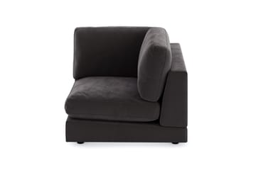 Arken 1-sits Hörnmodul i Sammet - Mörkgrå - Möbler - Soffa - Modulsoffa - Hörnmodul