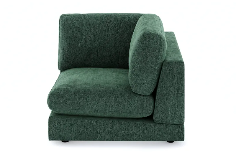 Arken 1-sits Hörnmodul i Sammet - Mörkgrön - Möbler - Soffa - Modulsoffa - Hörnmodul