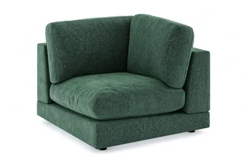 Arken 1-sits Hörnmodul i Sammet - Mörkgrön - Möbler - Soffa - Modulsoffa - Hörnmodul