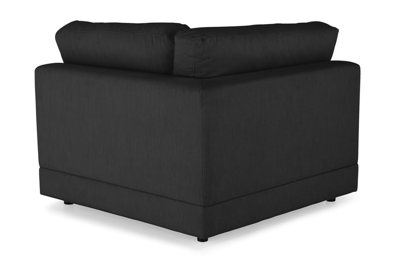 Arken 1-sits Hörnmodul i Tyg - Svart - Möbler - Soffa - Modulsoffa - Hörnmodul