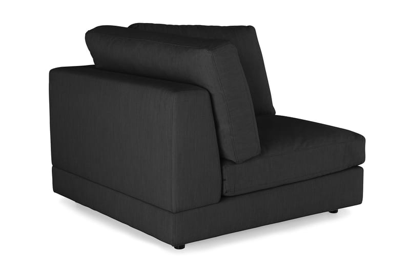 Arken 1-sits Hörnmodul i Tyg - Svart - Möbler - Soffa - Modulsoffa - Hörnmodul