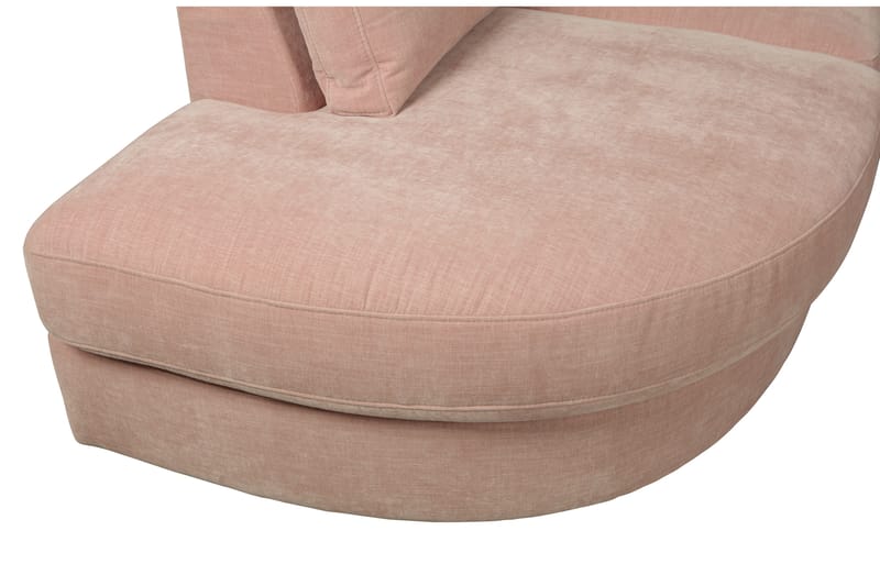 Hörnmodul Havelberg Vänster - Rosa - Möbler - Soffa - Modulsoffa - Hörnmodul