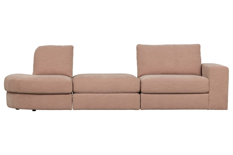 Hörnmodul Havelberg Vänster - Rosa - Möbler - Soffa - Modulsoffa - Hörnmodul