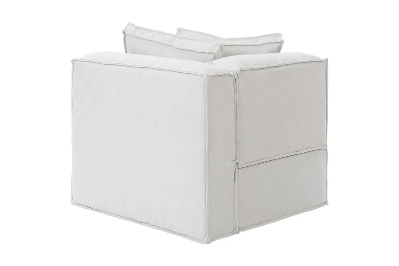 Oceanis Hörnmodul/armstödsmodul höger - Beige - Möbler - Soffa - Modulsoffa - Övriga moduler till modulsoffa