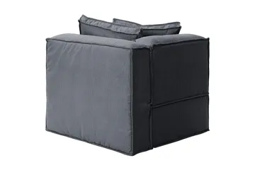 Oceanis Hörnmodul/armstödsmodul höger - Ljusgrå - Möbler - Soffa - Modulsoffa - Hörnmodul