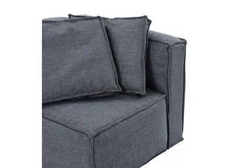 Oceanis Hörnmodul/armstödsmodul höger - Mörkgrå - Möbler - Soffa - Modulsoffa - Övriga moduler till modulsoffa