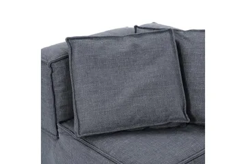 Oceanis Hörnmodul/armstödsmodul höger - Mörkgrå - Möbler - Soffa - Modulsoffa - Hörnmodul