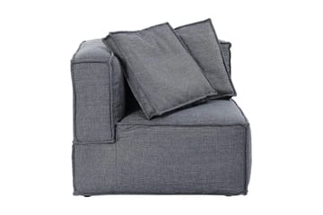 Oceanis Hörnmodul/armstödsmodul höger - Mörkgrå - Möbler - Soffa - Modulsoffa - Hörnmodul