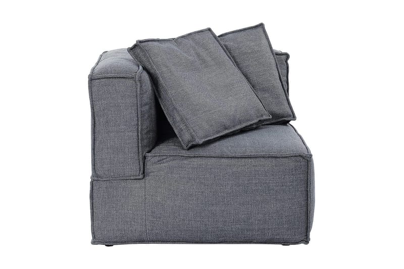 Oceanis Hörnmodul/armstödsmodul höger - Mörkgrå - Möbler - Soffa - Modulsoffa - Hörnmodul