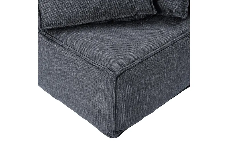 Oceanis Hörnmodul/armstödsmodul höger - Mörkgrå - Möbler - Soffa - Modulsoffa - Övriga moduler till modulsoffa