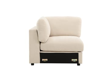 Hörnmodul Salerno i Tyg - Beige - Möbler - Soffa - Modulsoffa - Hörnmodul