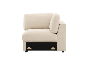 Hörnmodul Salerno i Tyg - Beige - Möbler - Soffa - Modulsoffa - Hörnmodul