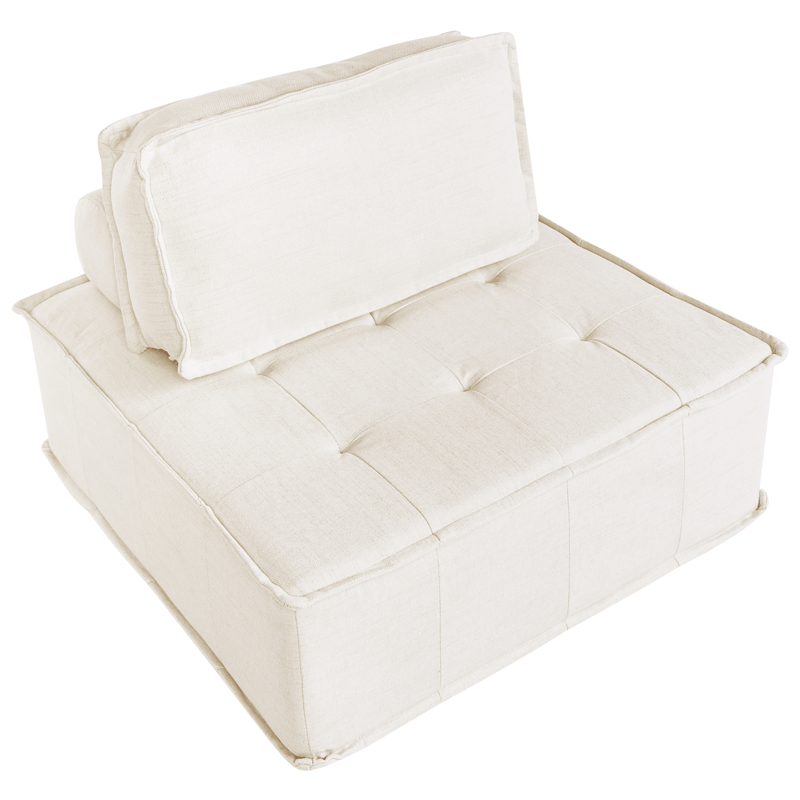 Hörnsoffa Tibro Vänstervänd - Off-white - Möbler - Soffa - Modulsoffa - Komplett modulsoffa