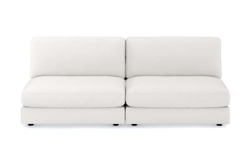 Arken 4-sits Modulsoffa i Bouclé - Vit - Möbler - Soffa - Modulsoffa - Komplett modulsoffa