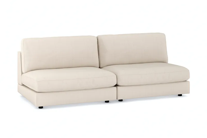 Arken 4-sits Modulsoffa i Manchester - Beige - Möbler - Soffa - Modulsoffa - Komplett modulsoffa