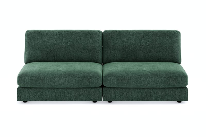 Arken 4-sits Modulsoffa i Sammet, Mörkgrön