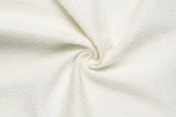 Arken 6-sits Vändbar L-formad Modulhörnsoffa med Divan + Fotpall i Bouclé - Vit - Möbler - Soffa - Modulsoffa - Komplett modulsoffa