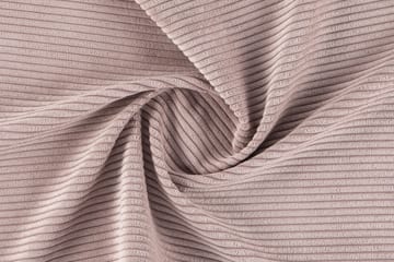 Arken 6-sits Vändbar L-formad Modulhörnsoffa med Divan + Fotpall i Manchester - Rosa - Möbler - Soffa - Modulsoffa - Komplett modulsoffa