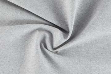 Arken 6-sits Vändbar U-formad Modulsoffa med Divan + Fotpall i Tyg - Ljusgrå - Möbler - Soffa - Modulsoffa - Komplett modulsoffa