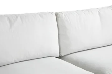 Arken 6-sits Vändbar U-formad Modulsoffa med Divan + Fotpall i Tyg - Ljusgrå - Möbler - Soffa - Modulsoffa - Komplett modulsoffa