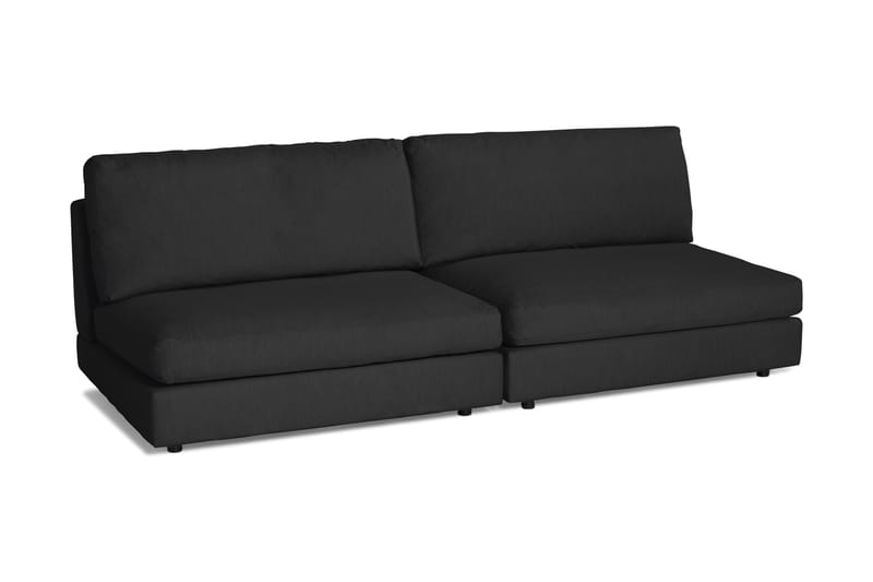 Arken Modulsoffa 3-sits - Linnesvart - Möbler - Soffa - Modulsoffa - Komplett modulsoffa