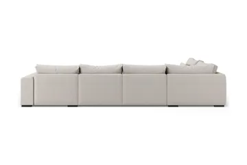Dubai Stor U-modulsoffa med Divan Höger 432 cm Extra Djup - Beige - Möbler - Soffa - Modulsoffa - Komplett modulsoffa