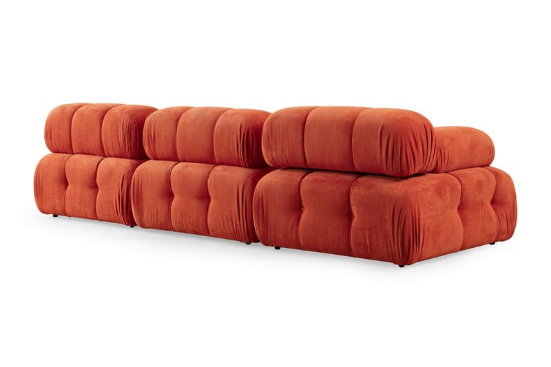 Modulsoffa Belgin 3-sits - Röd - Möbler - Soffa - Modulsoffa - Komplett modulsoffa