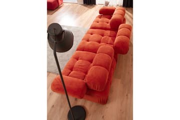 Modulsoffa Belgin 3-sits - Röd - Möbler - Soffa - Modulsoffa - Komplett modulsoffa