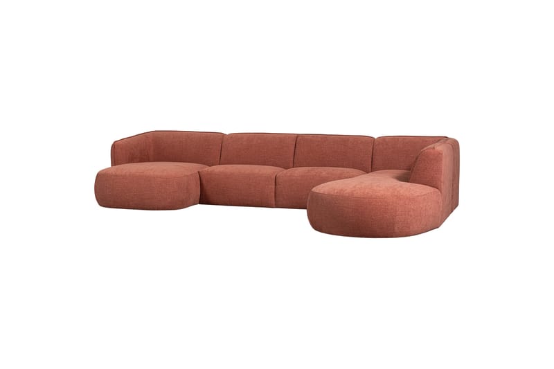 Modulsoffa More - Rosa - Komplett modulsoffa