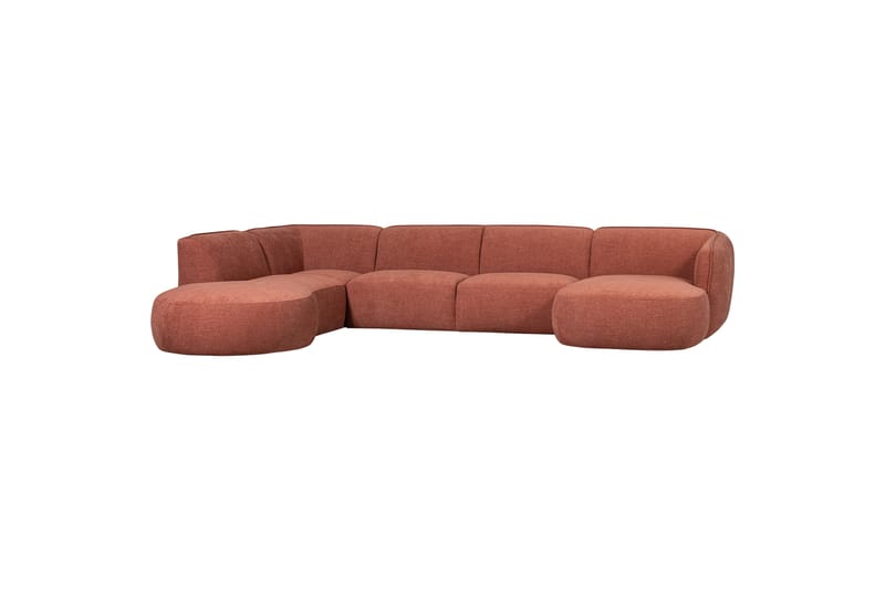 Modulsoffa More - Rosa - Komplett modulsoffa