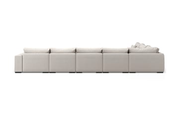 U-modulsoffa Dubai Large med Divan Höger - Beige - Möbler - Soffa - Modulsoffa - Komplett modulsoffa