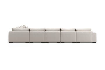 U-modulsoffa Dubai Large med Divan Vänster - Beige - Möbler - Soffa - Modulsoffa - Komplett modulsoffa