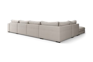 U-modulsoffa Dubai med Divan Höger - Beige - Möbler - Soffa - Modulsoffa - Komplett modulsoffa
