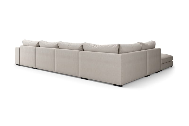 U-modulsoffa Dubai med Divan Höger - Beige - Möbler - Soffa - Modulsoffa - Komplett modulsoffa